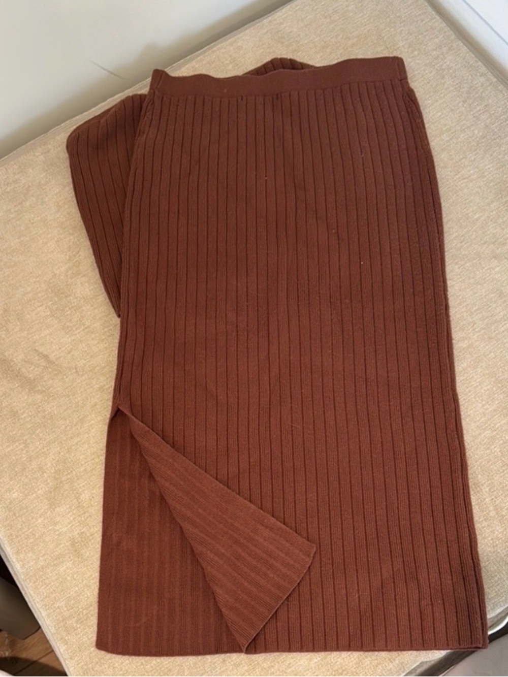 Christian Lacroix Rust Brown
Ribbed Knit Two-Piece - Picture 2 of 5